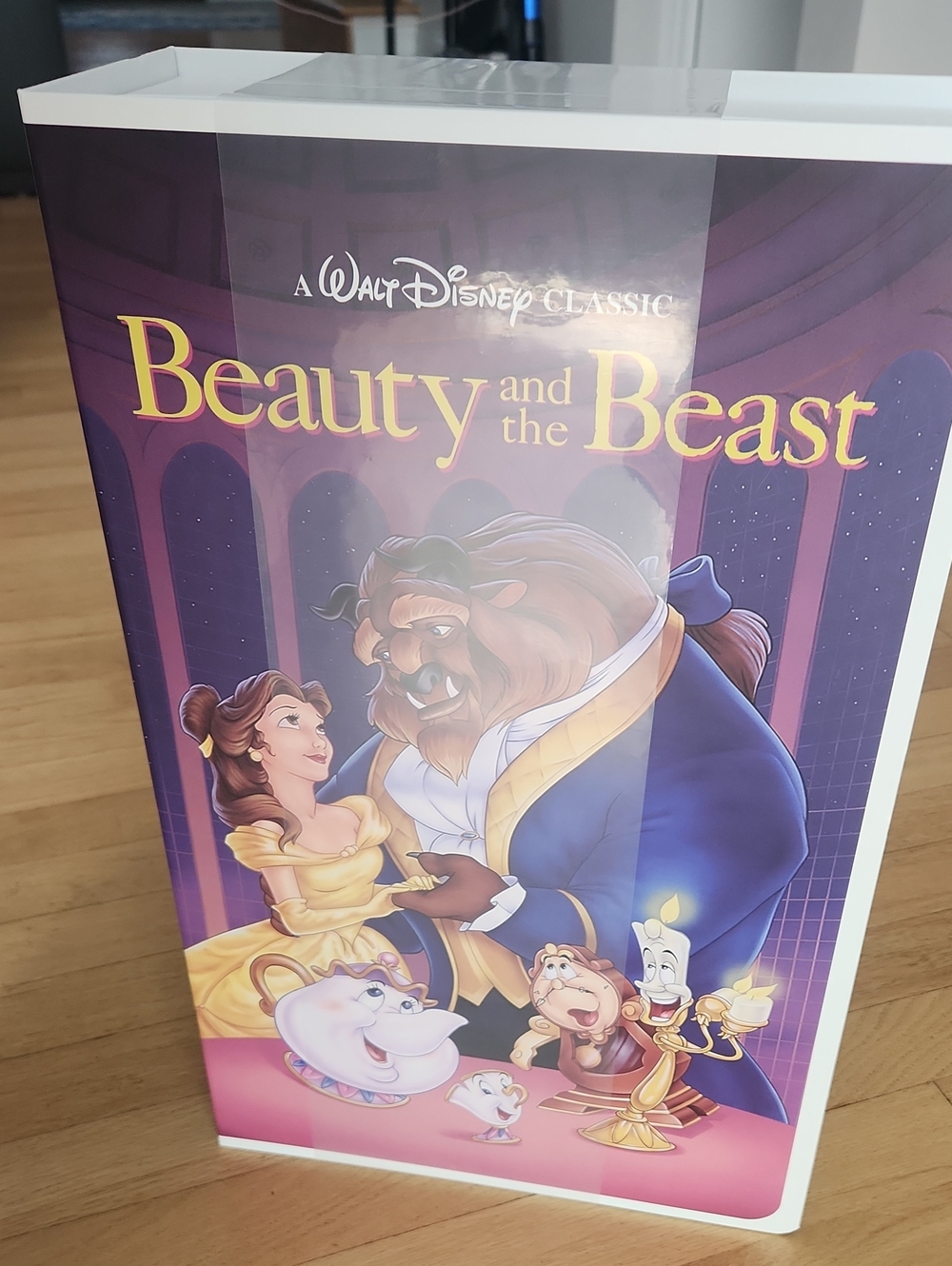 Beauty And The Beast VhS Blanket